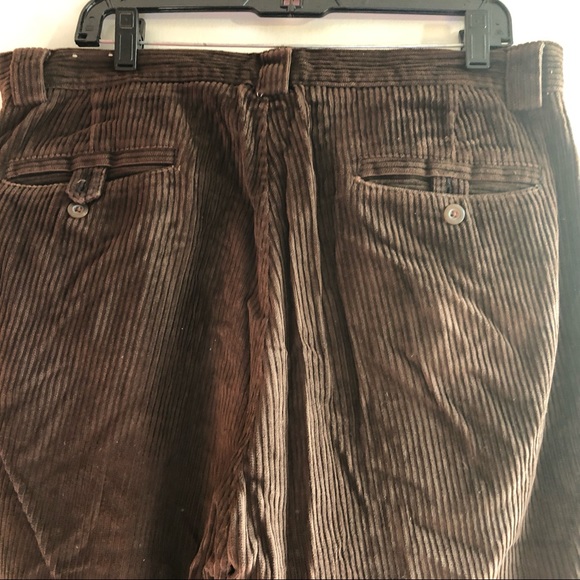 Men’s brown corduroy pants Navy & Green 36 waist, lenth 32”. - Picture 8 of 12